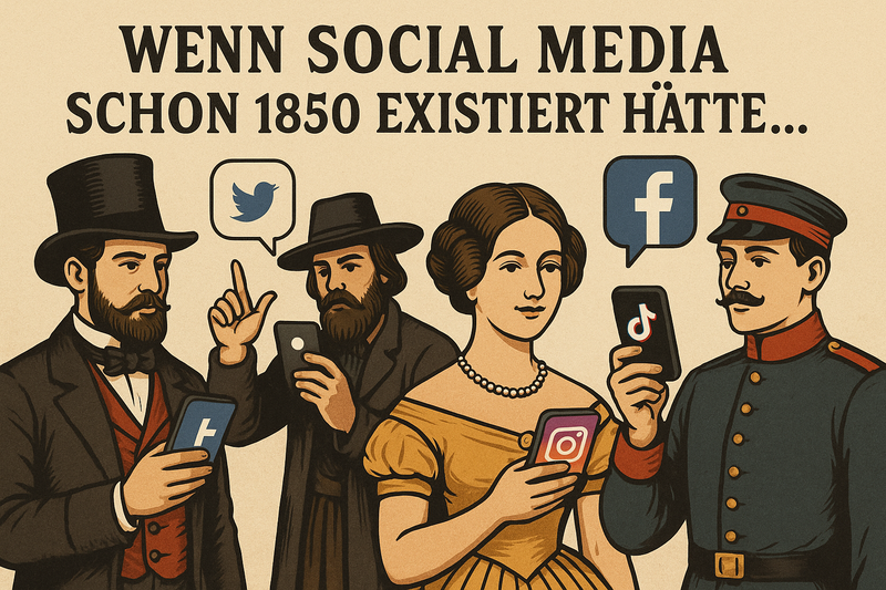???? Wenn Social Media schon 1850 existiert hätte…