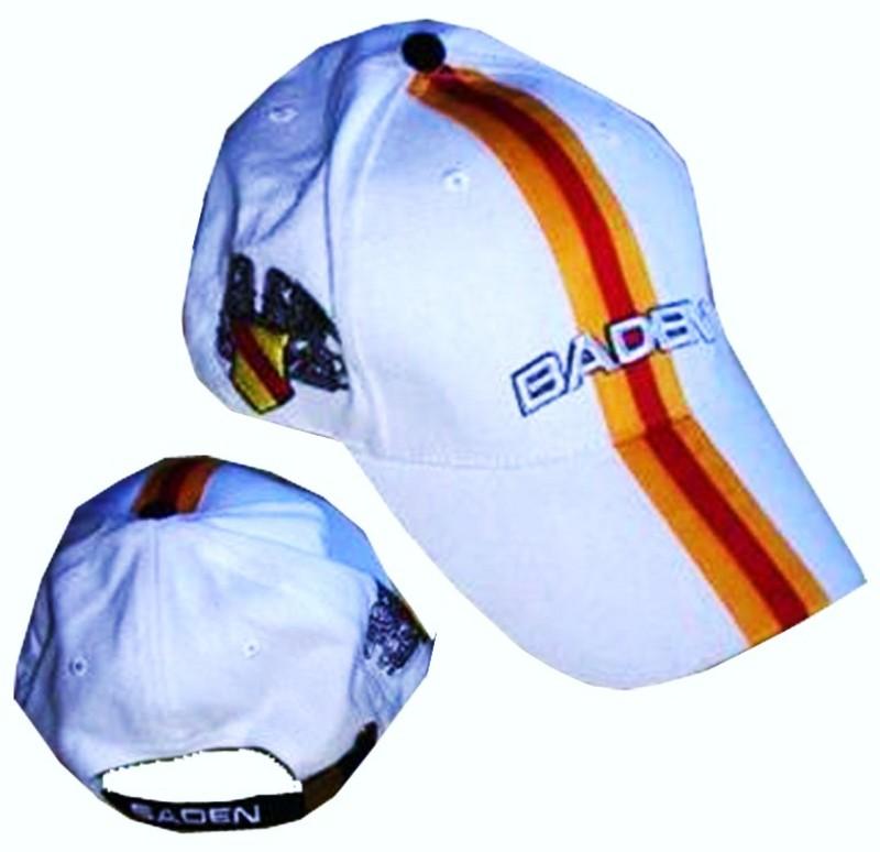 Base-Cap "Baden" weiß (mit Greifen)