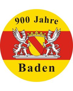 Button "900 Jahre Baden"