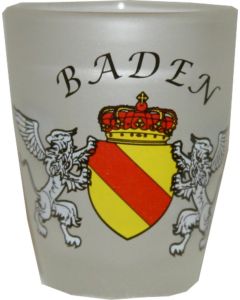 Schnapsglas satiniert "Baden" (neue Greifen)  