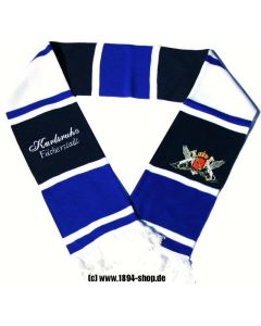 bestickter Balkenschal "Karlsruhe - Fächerstadt"