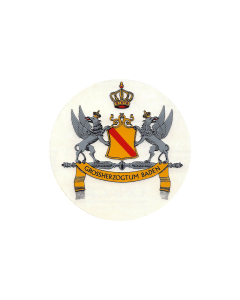 Aufkleber "Grossherzogtum Baden" (rund)