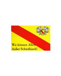 Aufkleber "Wir können Alles. Außer Schwäbisch!"