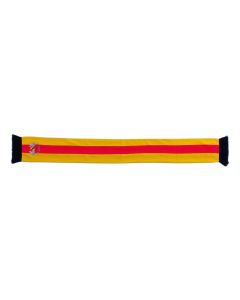 Bestickter Balkenschal "Baden" (gelb)