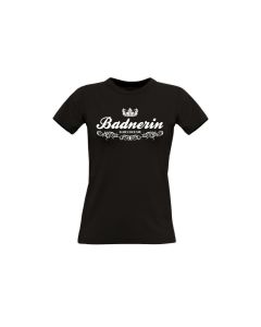 Girly-Shirt "Badnerin" schwarz