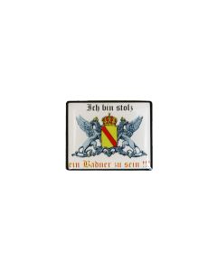 Pin "Ich bin stolz ein Badner zu sein"