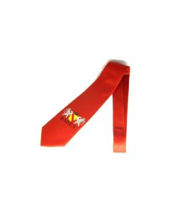Krawatte "Baden" rot (Design 4)