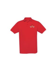 Polo-Shirt "Baden" bestickt (rot)