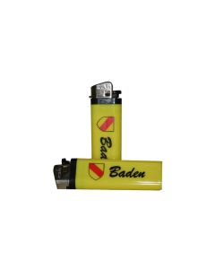 Feuerzeug "Baden" gelb
