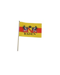 Stockflagge "Großherzogtum Baden" (mit neuem Wappen)  