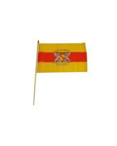 Stockflagge "Großherzogthum Baden" (weiße Schrift)  