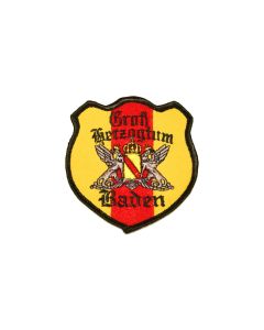 Aufnäher "Großherzogtum Baden" (Wappenform)