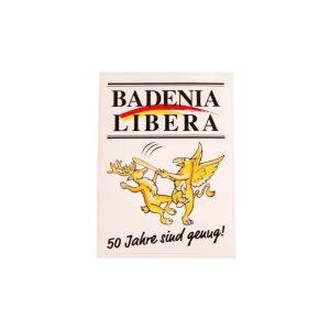 Aufkleber "Badenia Libera"