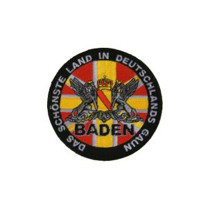 Aufbügler "Das schönste Land..." (rund)