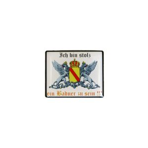 Pin "Ich bin stolz ein Badner zu sein"