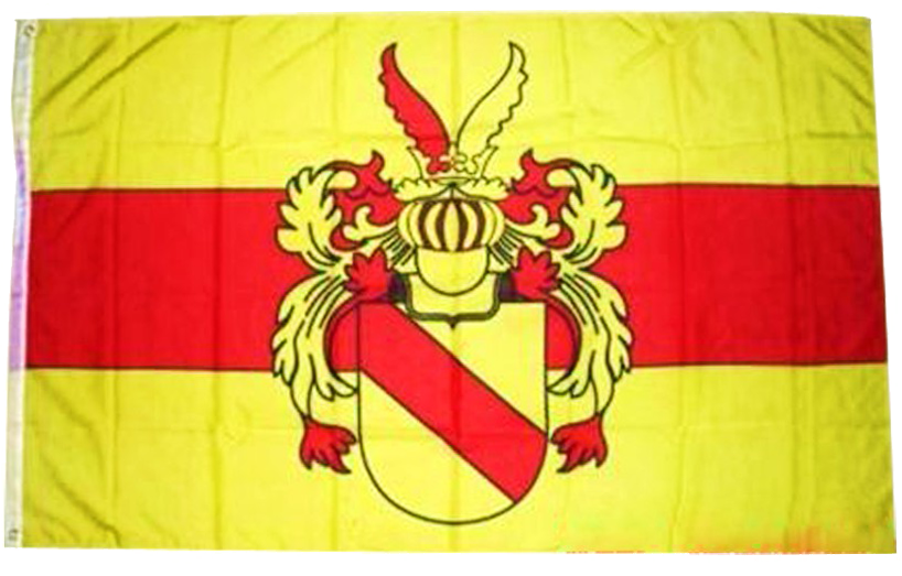 Fahne "Baden" (Markgraf Rudolf I von Baden 1243-1288)