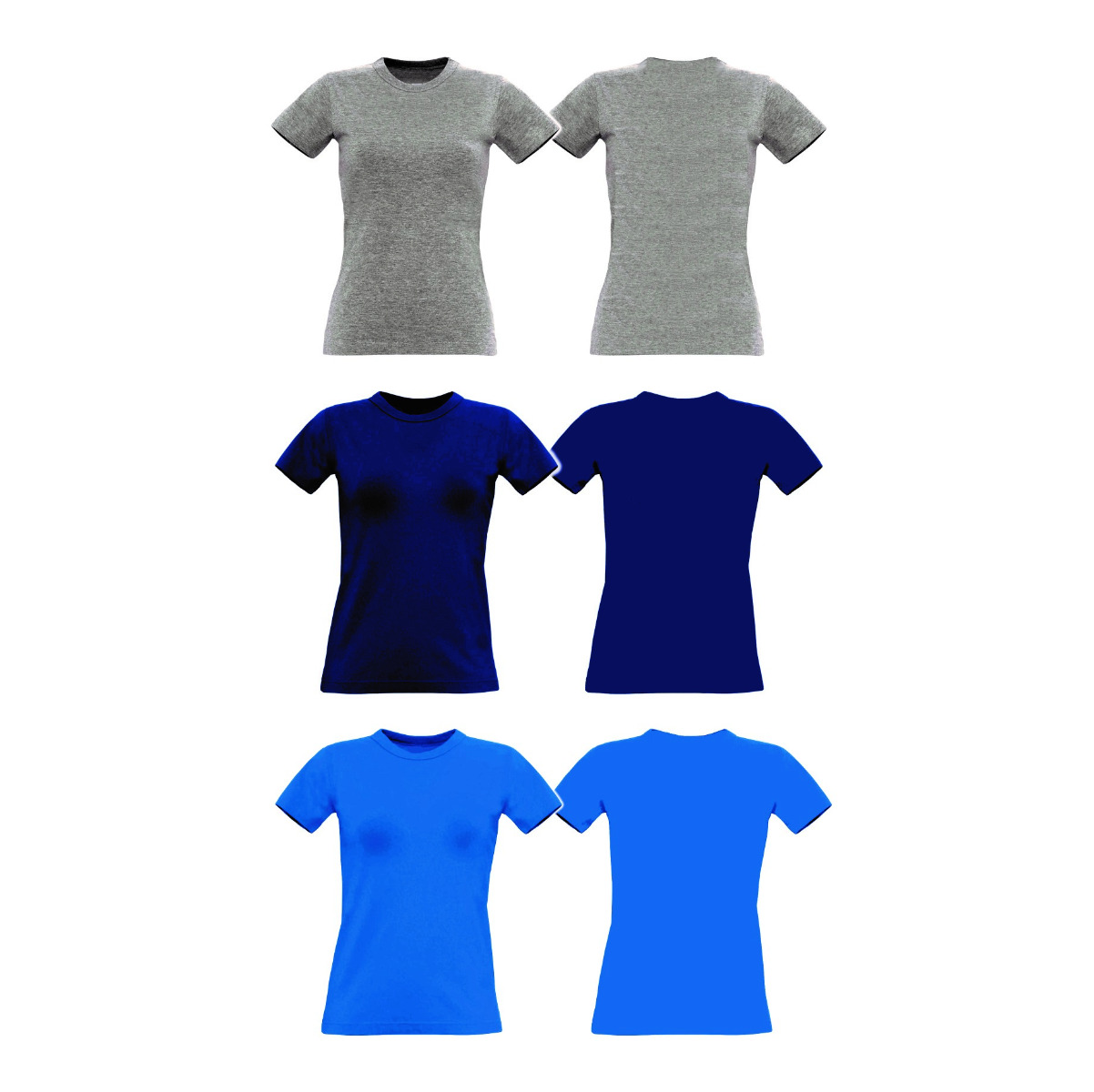 Girly-Shirt (Vorderseite und Rückseite)