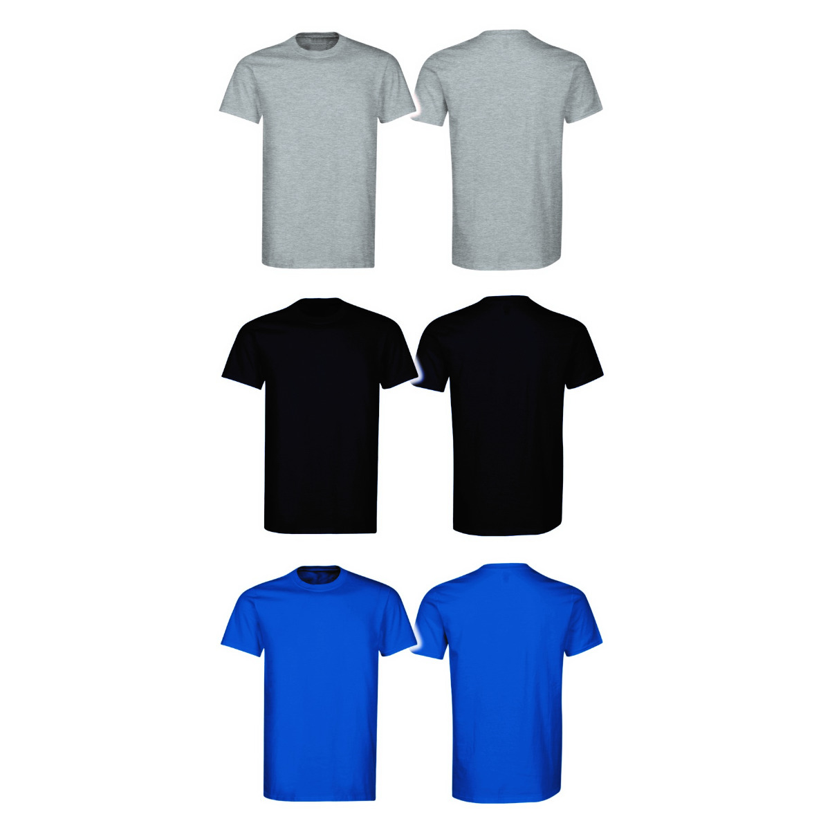 T-Shirt (Vorderseite und Rückseite)