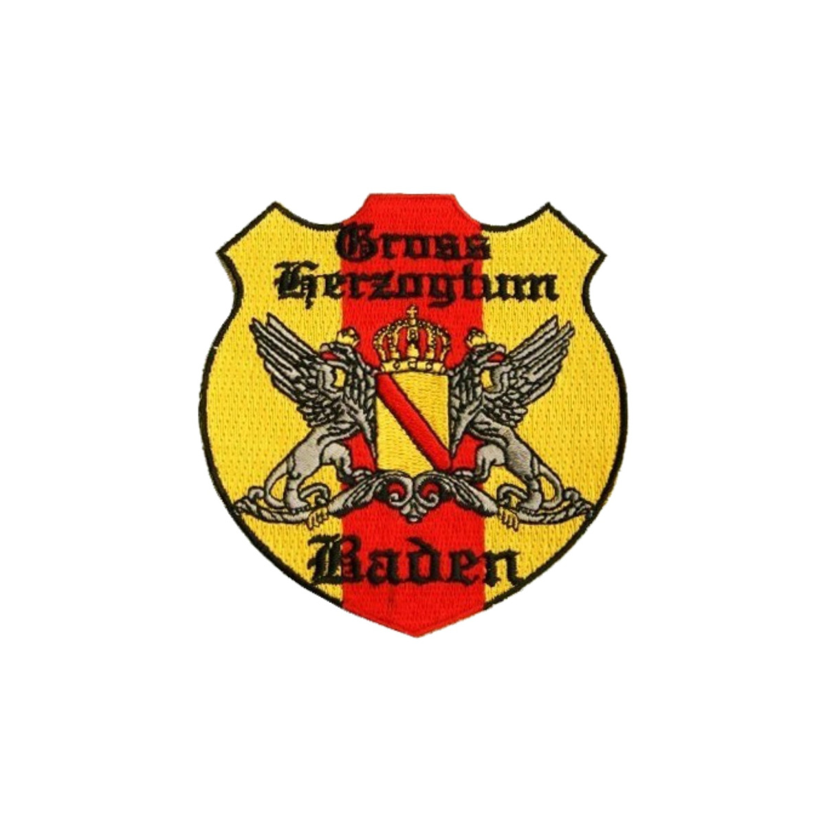 Aufbügler "Großherzogtum Baden" (Wappenform)  