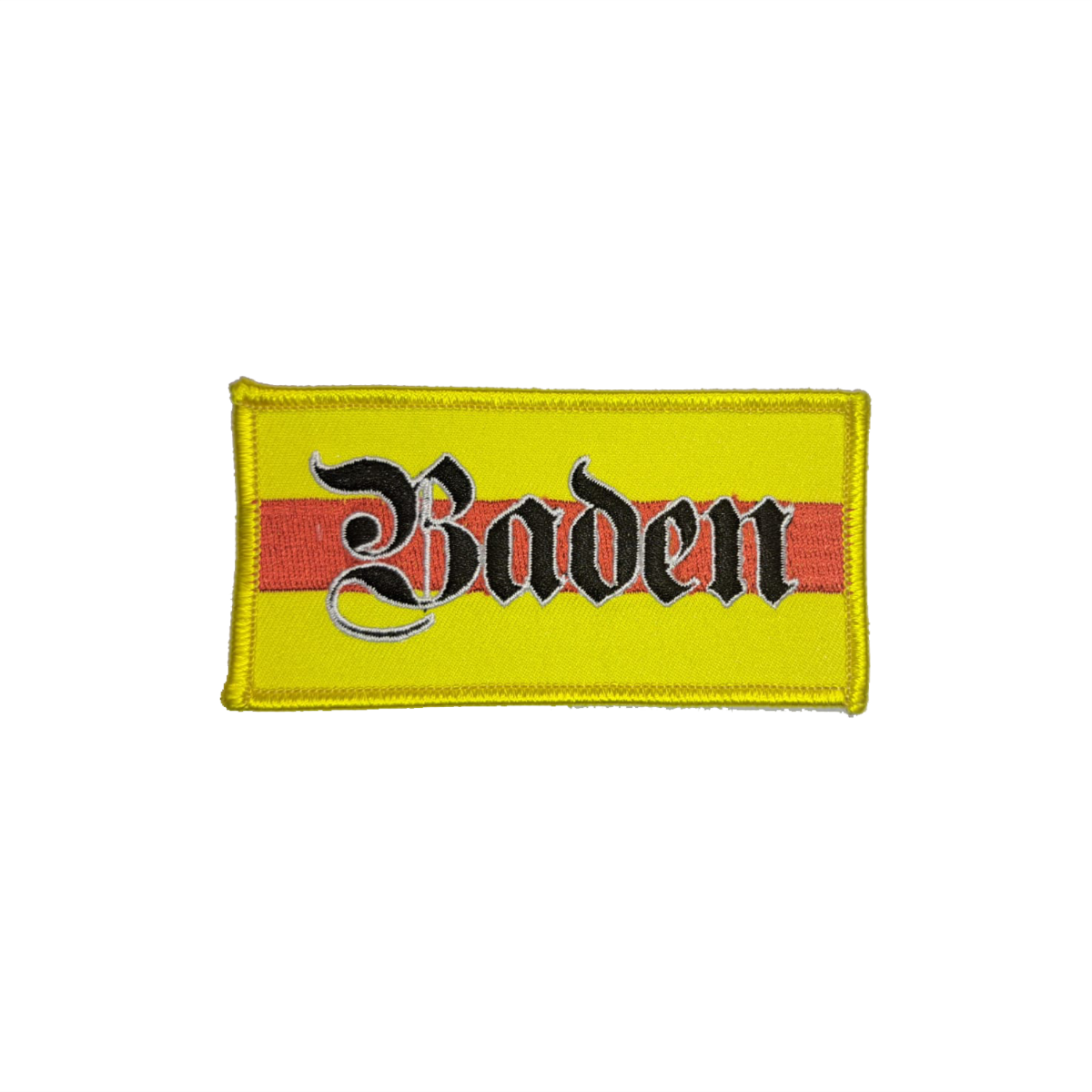 Aufnäher "Baden" Fahne (Schriftzug)