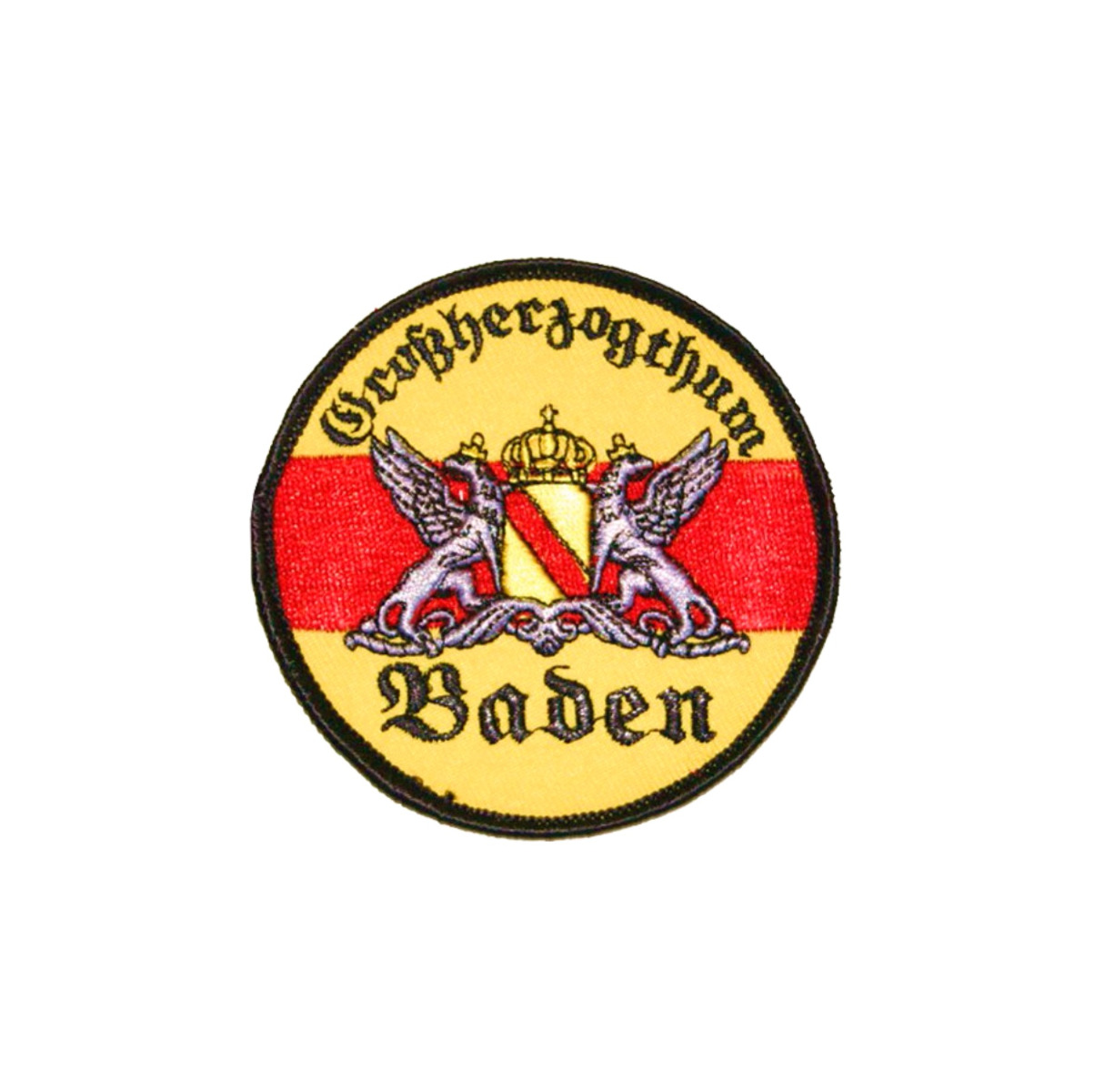 Aufnäher "Großherzogthum Baden" (rund)