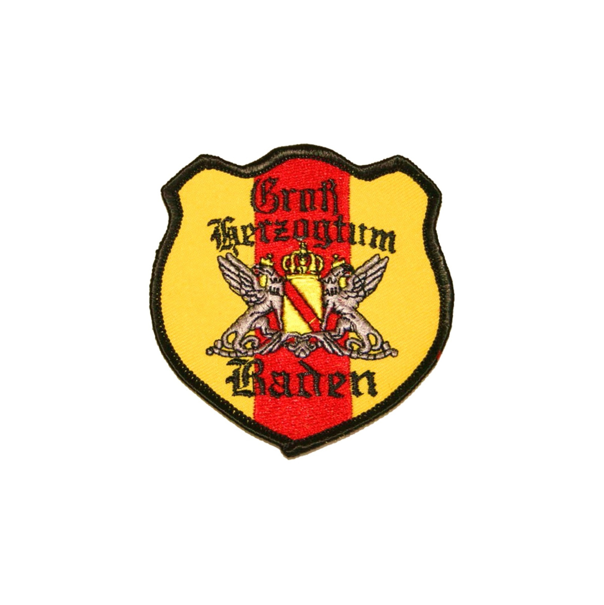 Aufnäher "Großherzogtum Baden" (Wappenform)