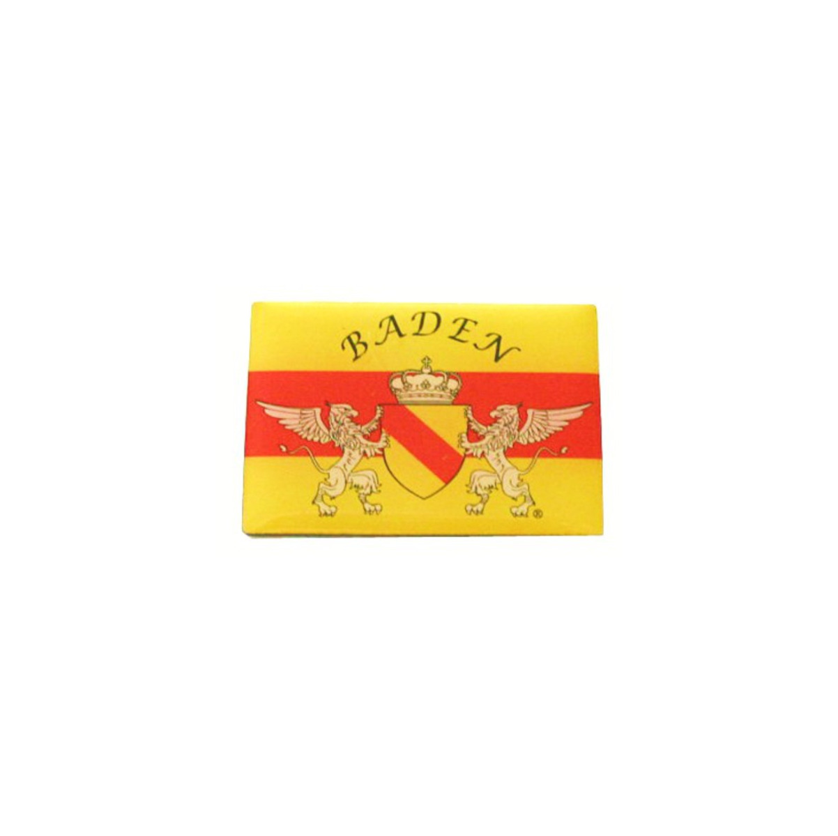 Pin "Baden" rechteckig (neue Greifen)
