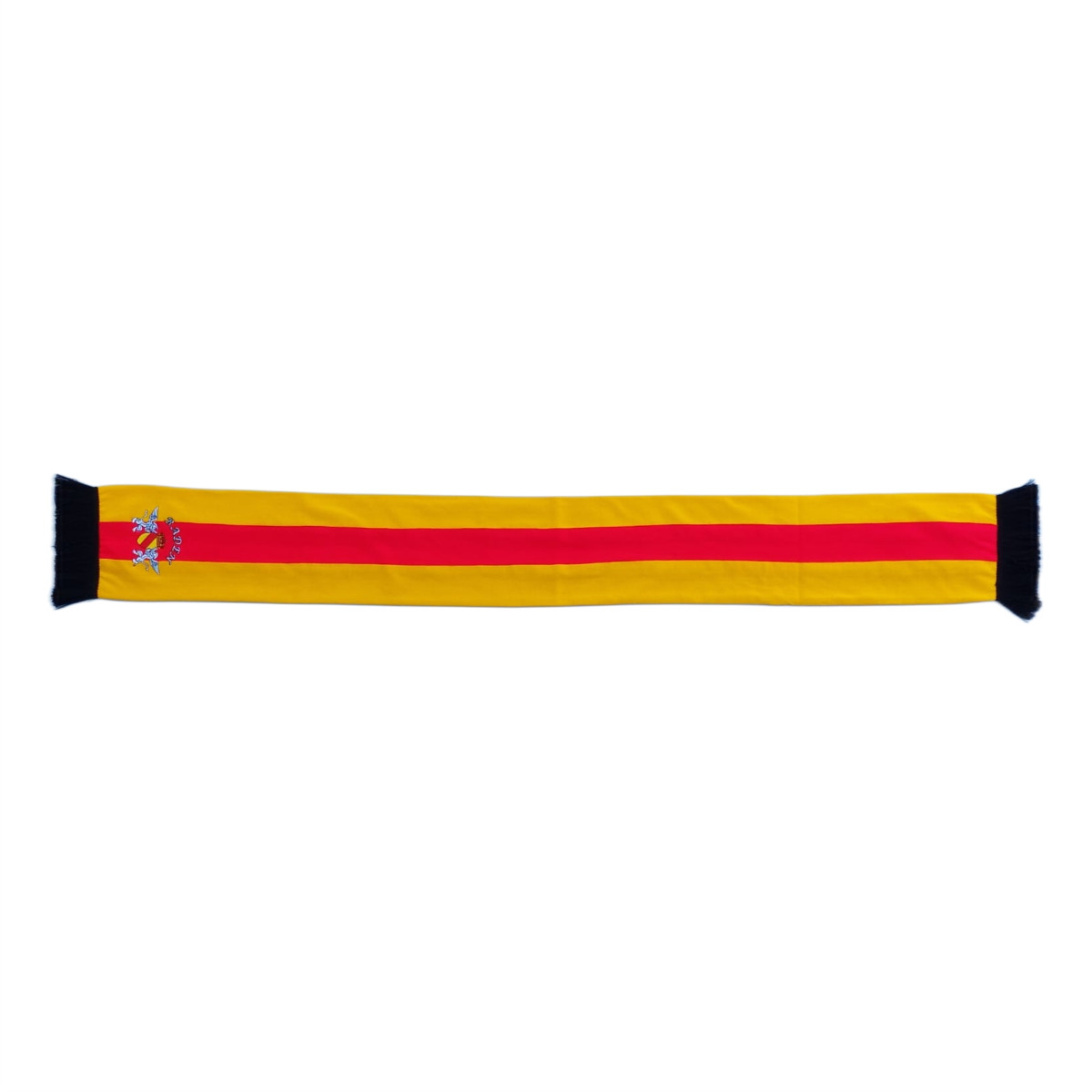 Bestickter Balkenschal "Baden" (gelb)