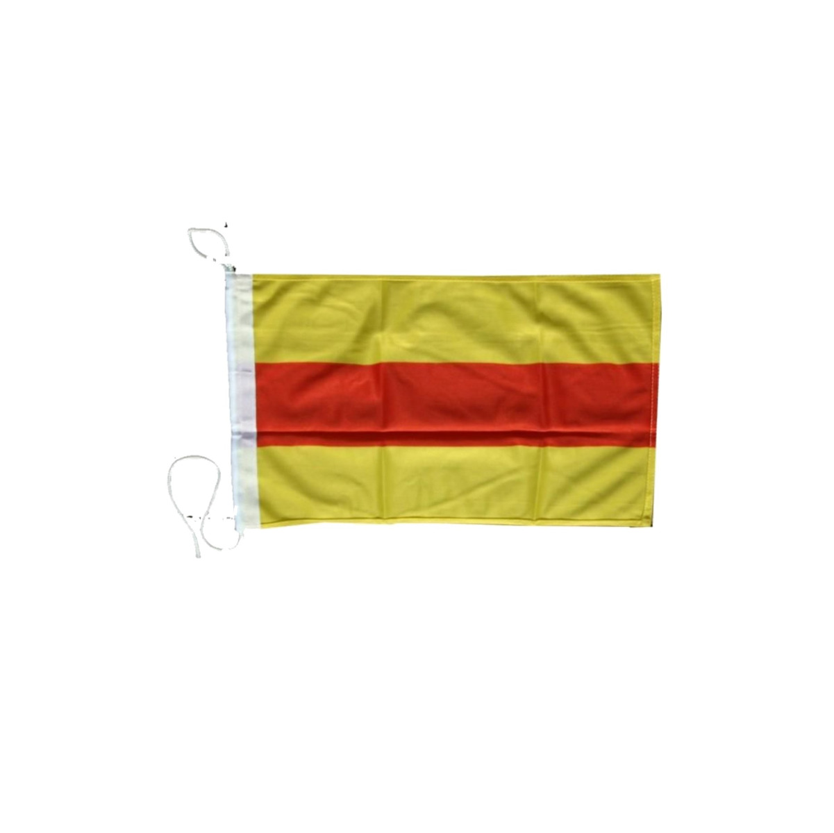 Bootsfahne / Motorradfahne "Baden" (gelb-rot-gelb)  