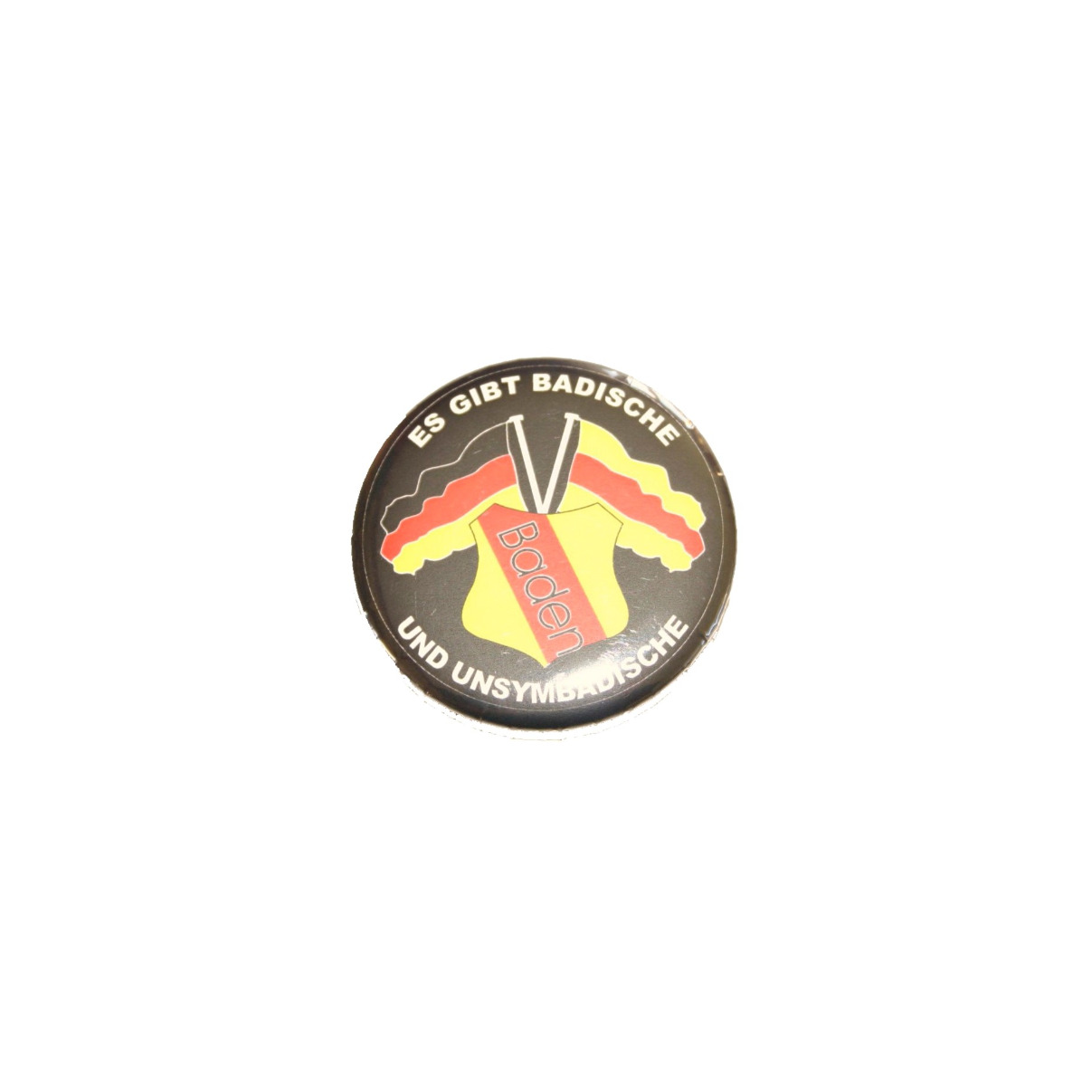 Button "Es gibt badische und unsymbadische"