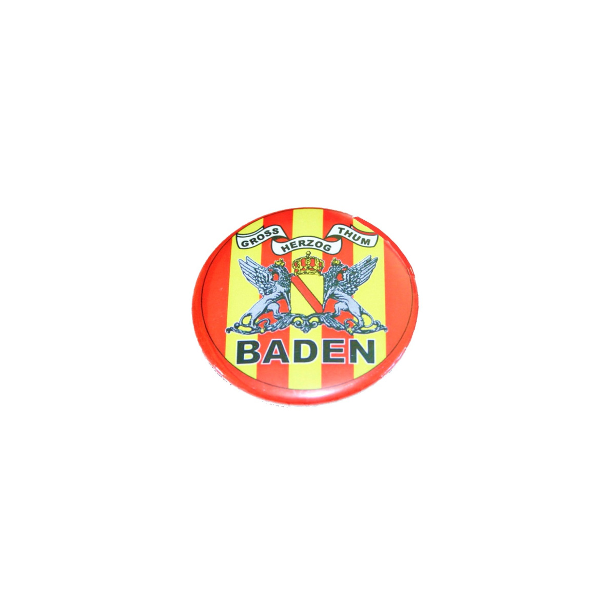 Button "Grossherzogthum Baden" (gelb-rot-gelb)