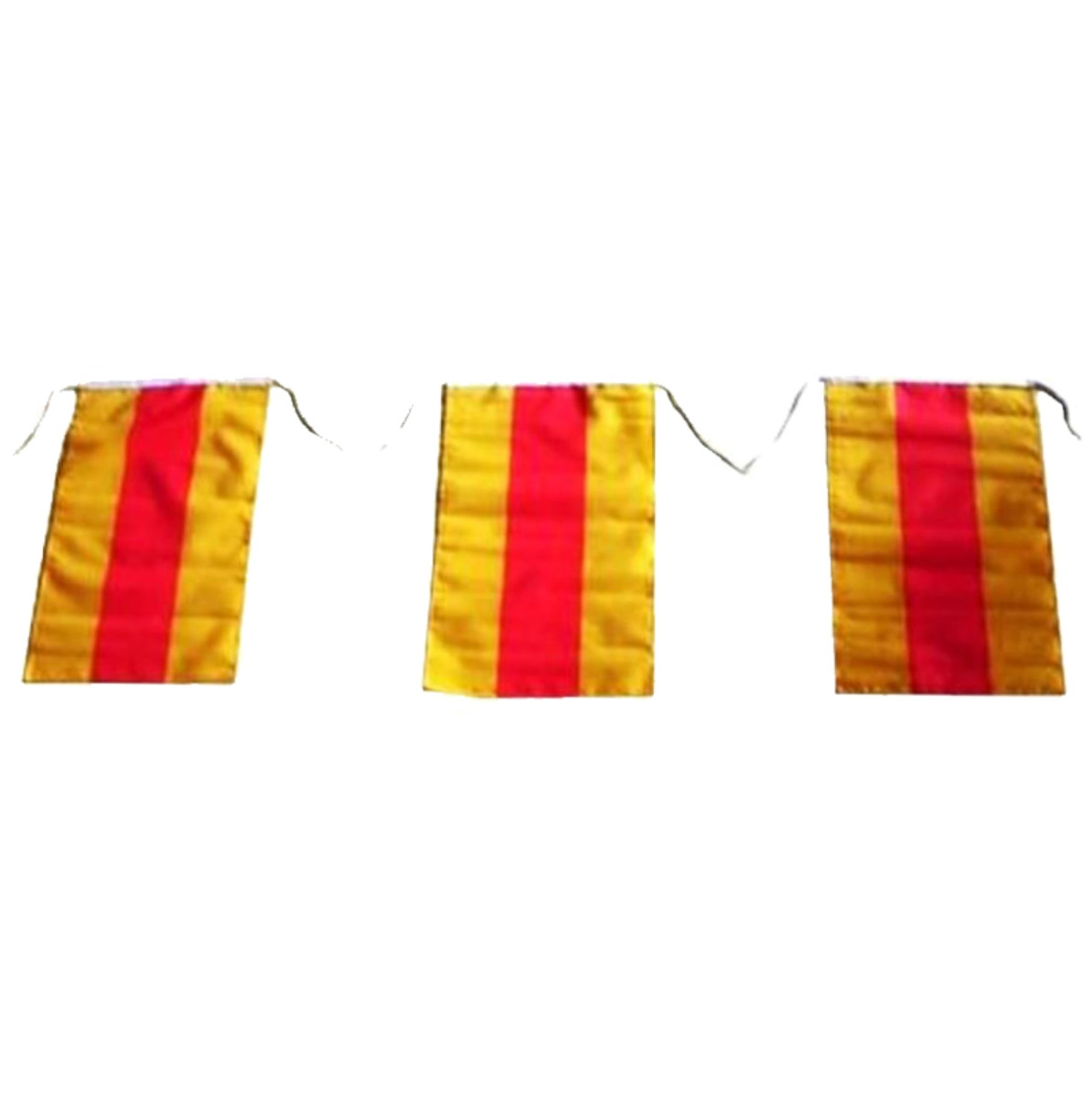 Fahnenkette "Baden" (gelb-rot-gelb) -> 6,20m