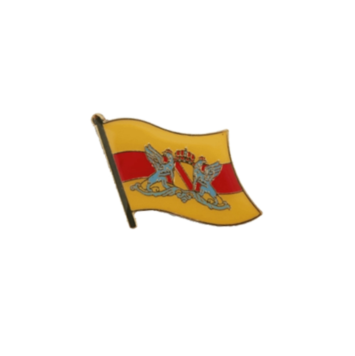 Flaggenpin mit Greifen