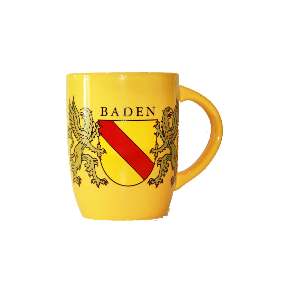 Kaffeetasse "Baden" gelb