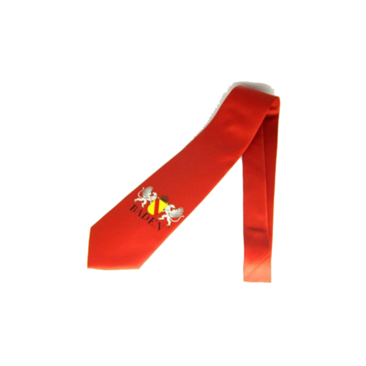 Krawatte "Baden" rot (Design 4)