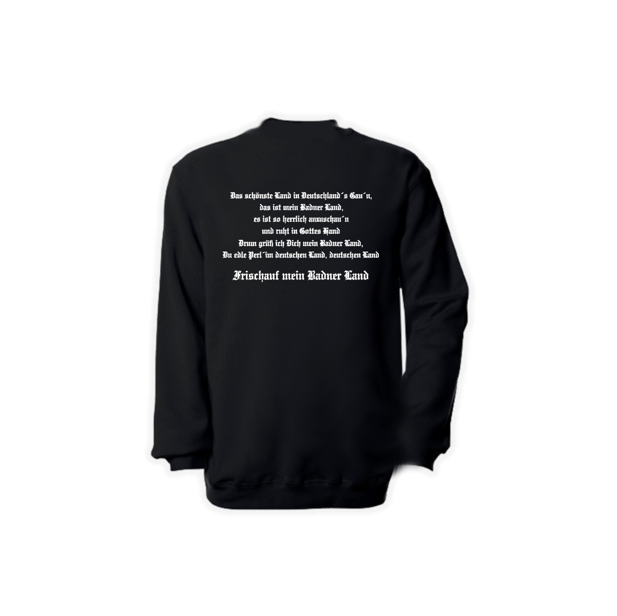 Sweat-Shirt "Republik Baden - Badnerlied"