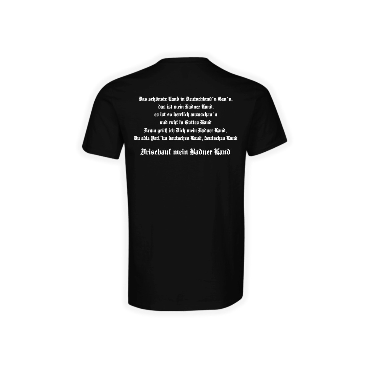 T-Shirt "Republik Baden - Badnerlied"