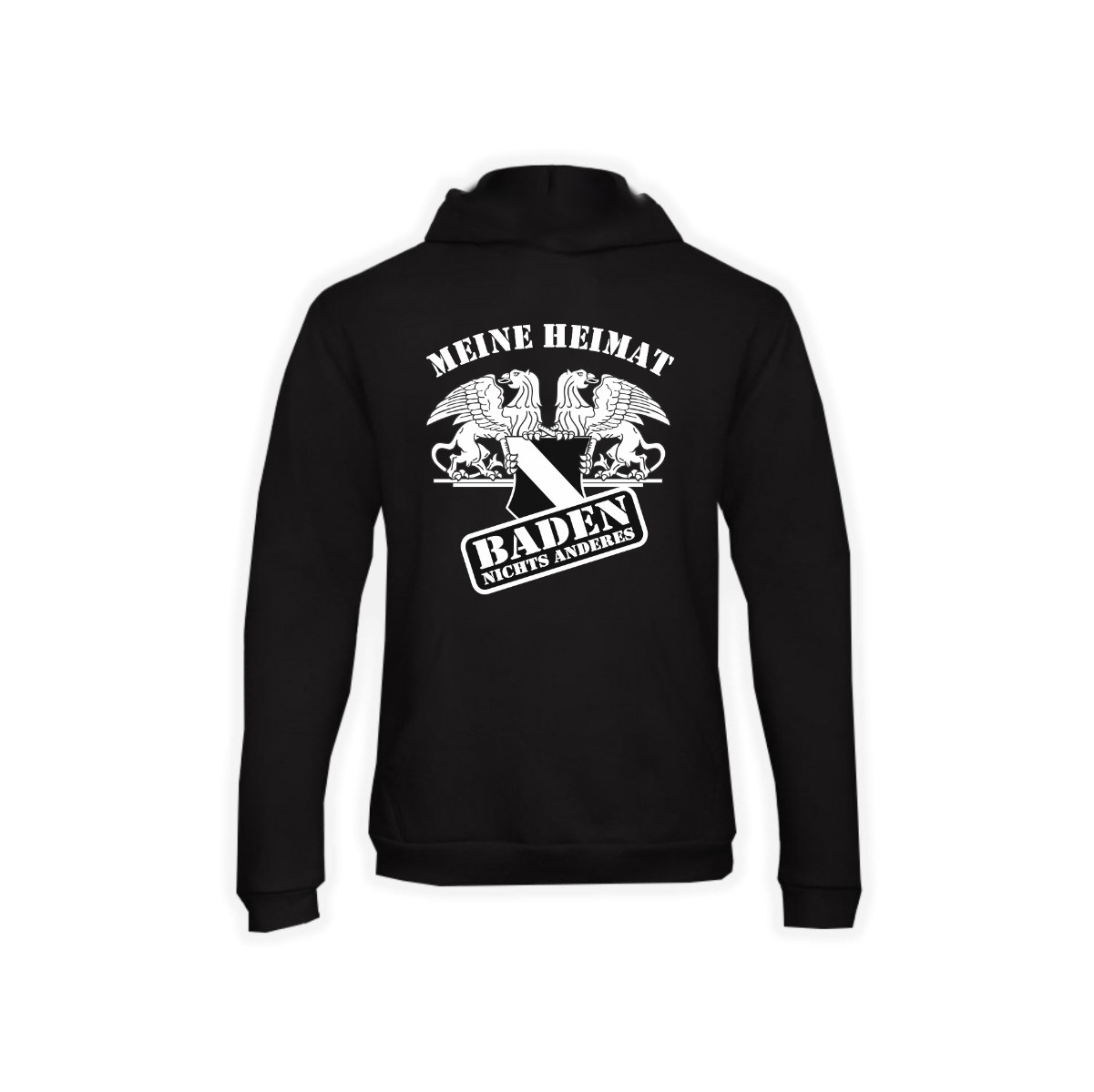 Kapuzen Sweat-Shirt "Republik Baden - Meine Heimat"