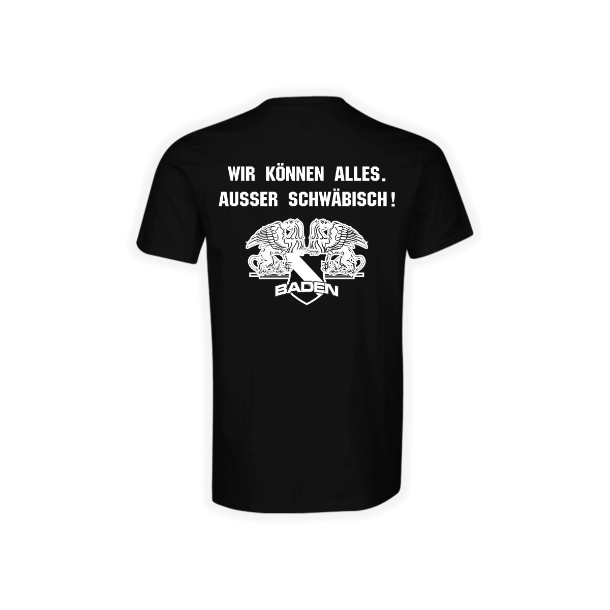T-Shirt "Republik Baden - Wir können Alles. Außer schwäbisch"