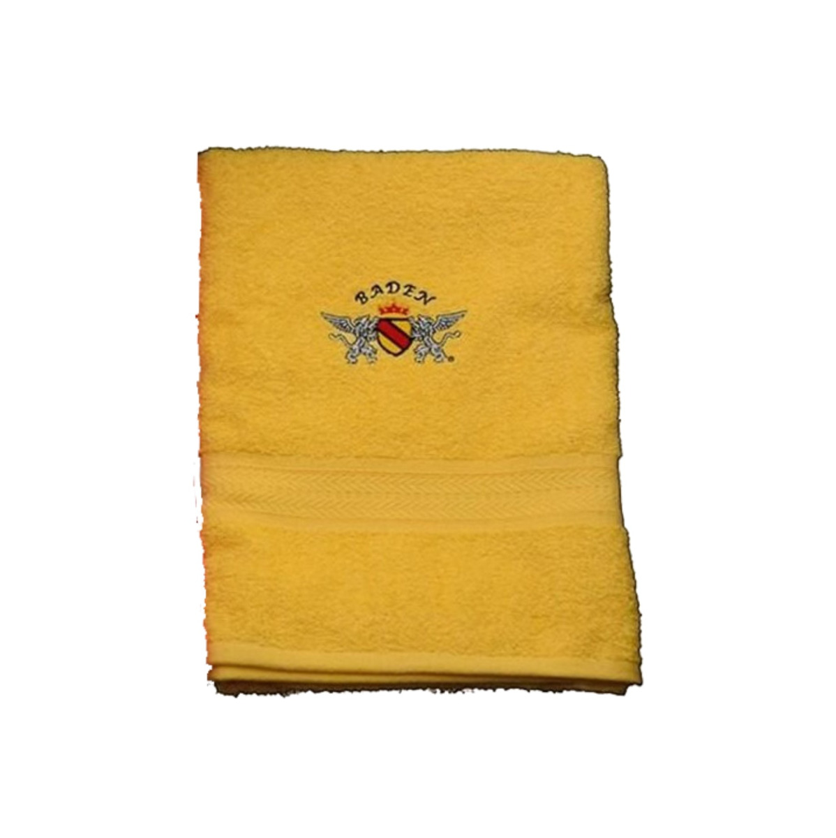 Duschtuch "Baden" rot ODER gelb