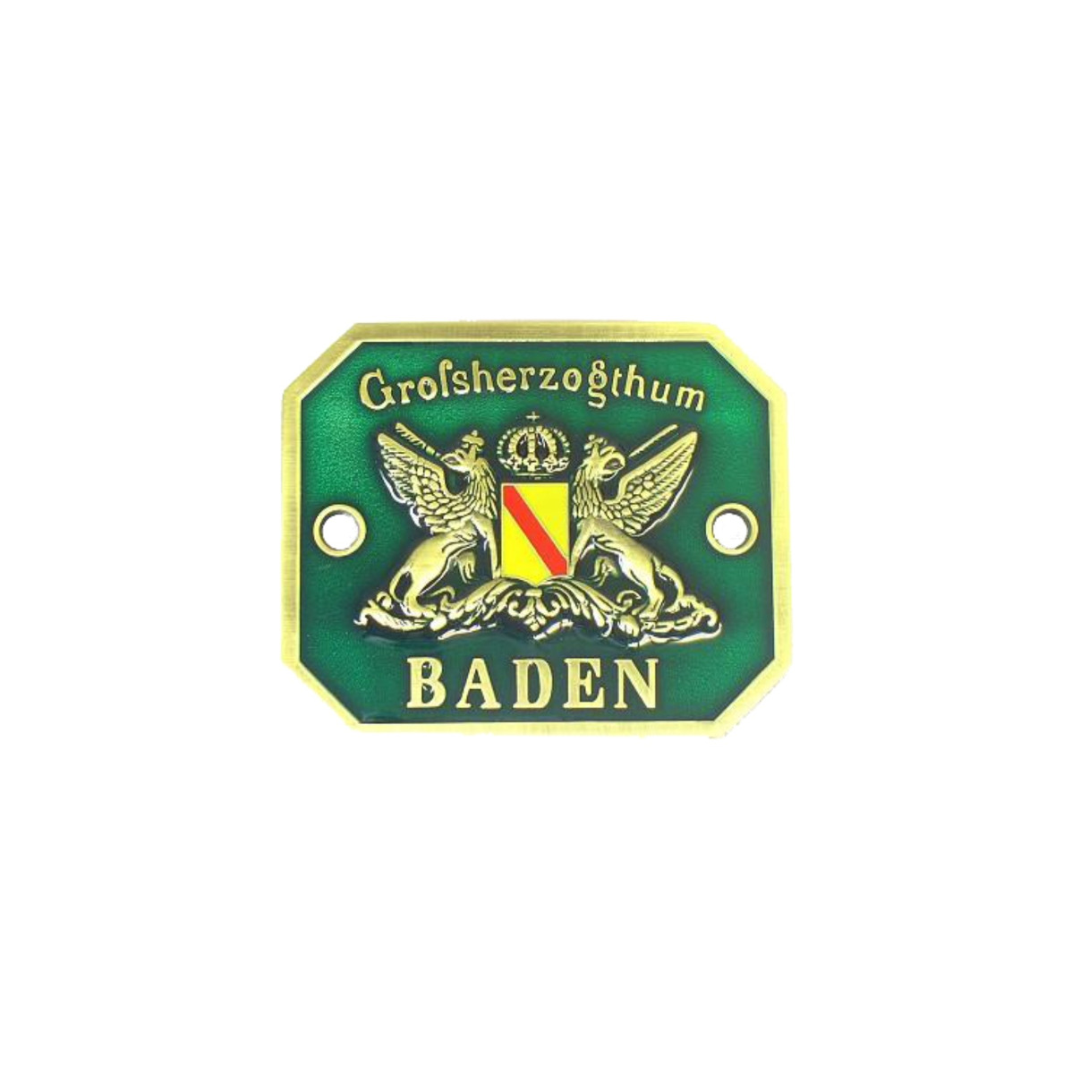 Türschild "GHZ Baden" (Grenztafel)