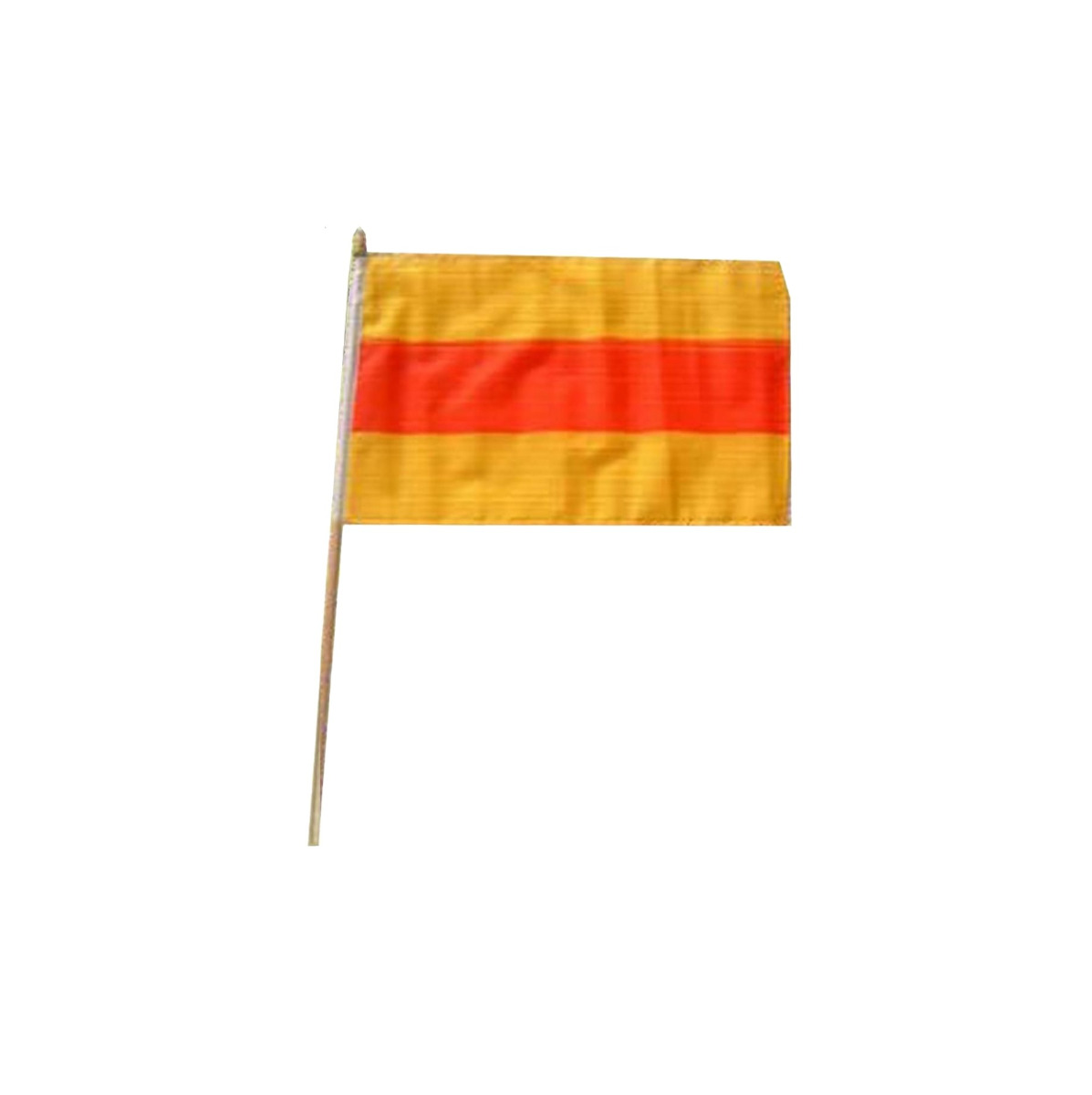 Stockflagge "Baden" (gelb-rot-gelb)  