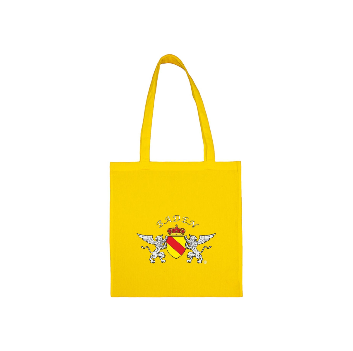 Baumwolltasche "Baden" gelb