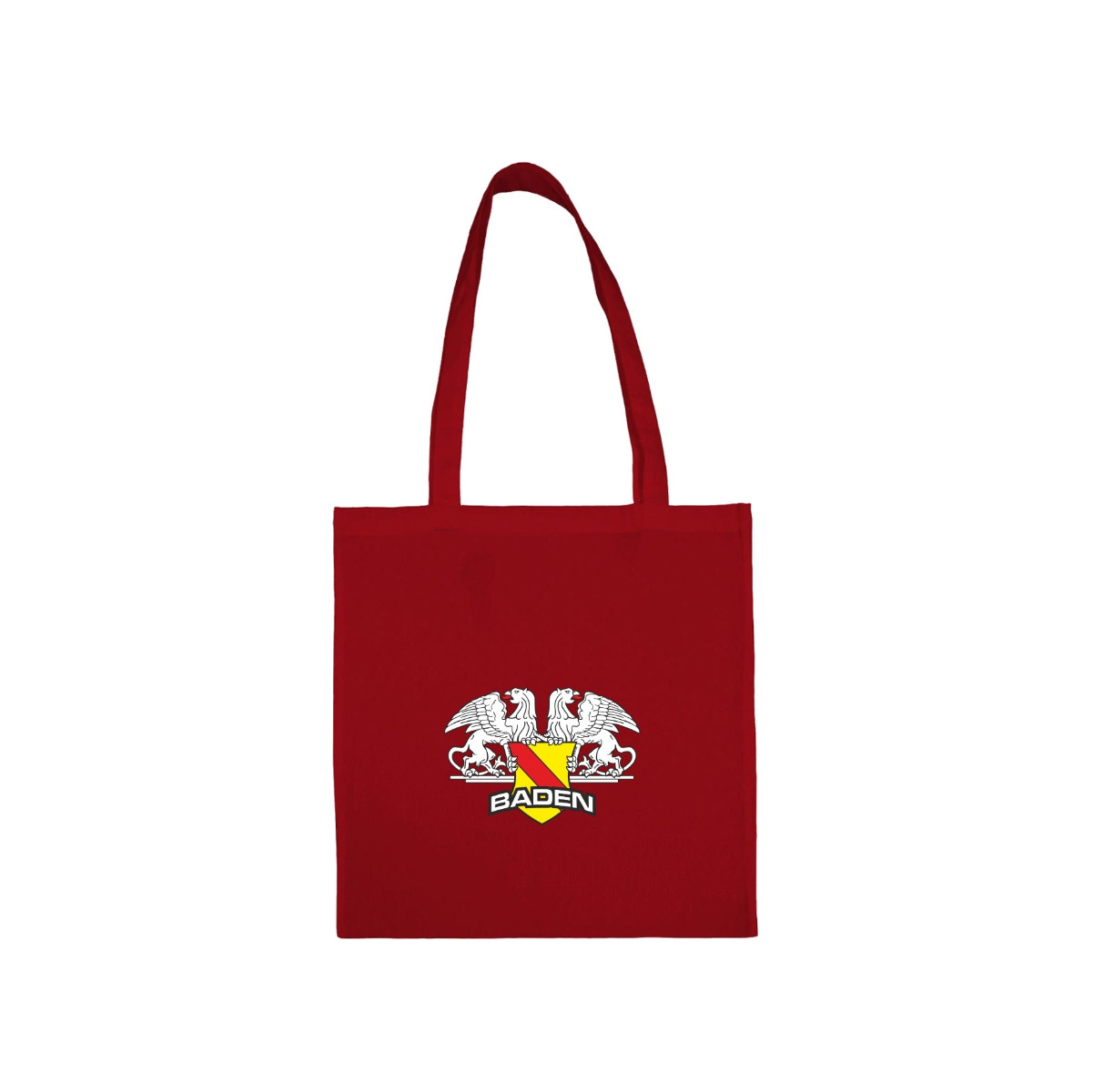Baumwolltasche "Republik Baden" rot