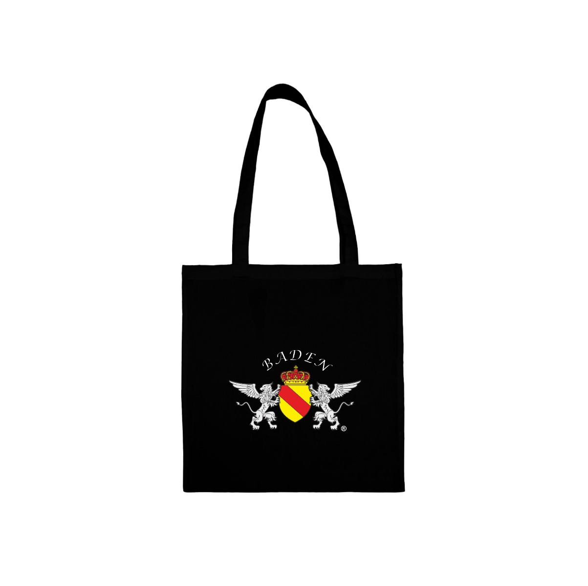 Baumwolltasche "Baden" schwarz