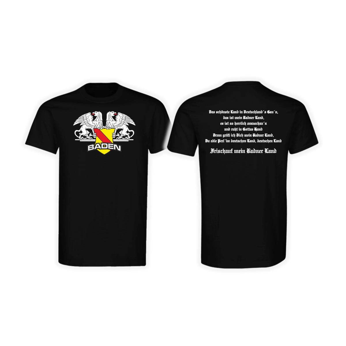 T-Shirt "Republik Baden - Badnerlied"