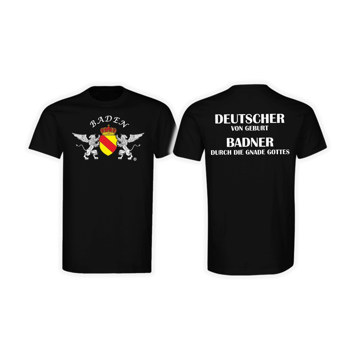 T-Shirt "Baden - Deutscher von Geburt"