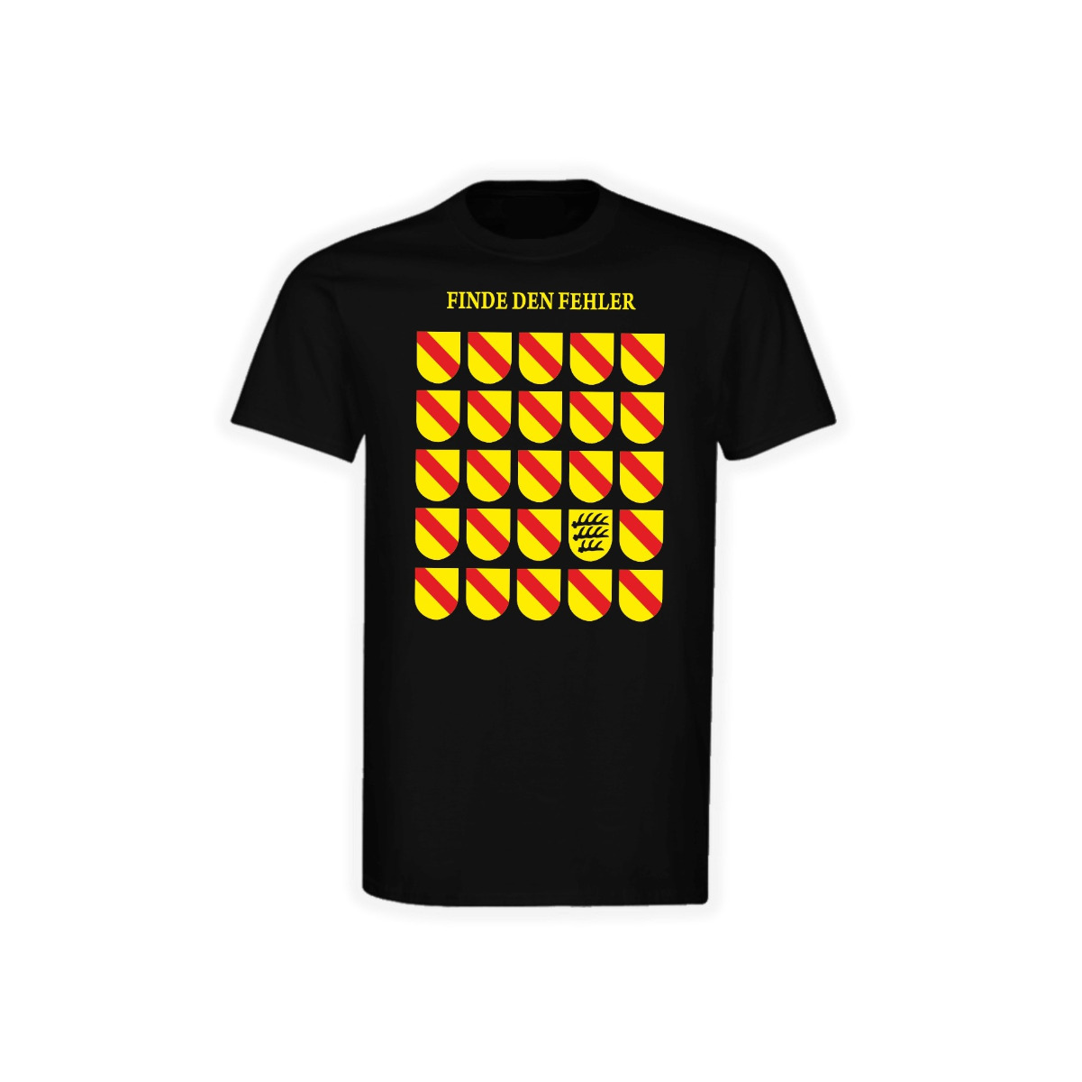 T-Shirt "Finde den Fehler"