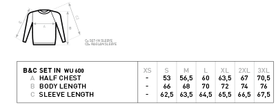 Sweat-Shirt (nur Rückseite)