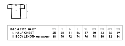 T-Shirt (nur Rückseite)
